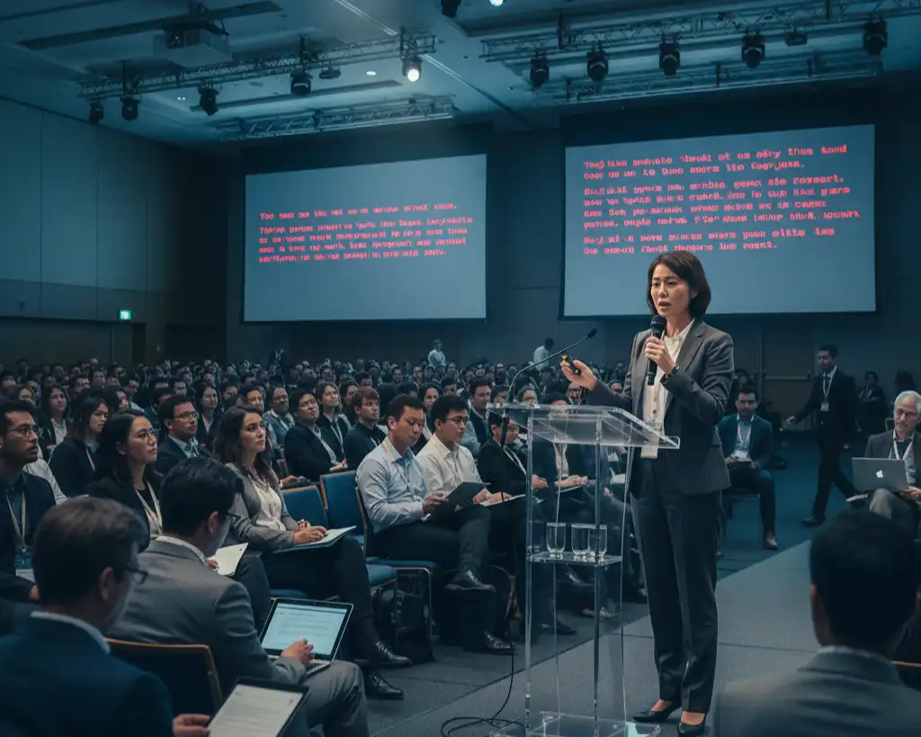 予想外の展開に対応する瞬間